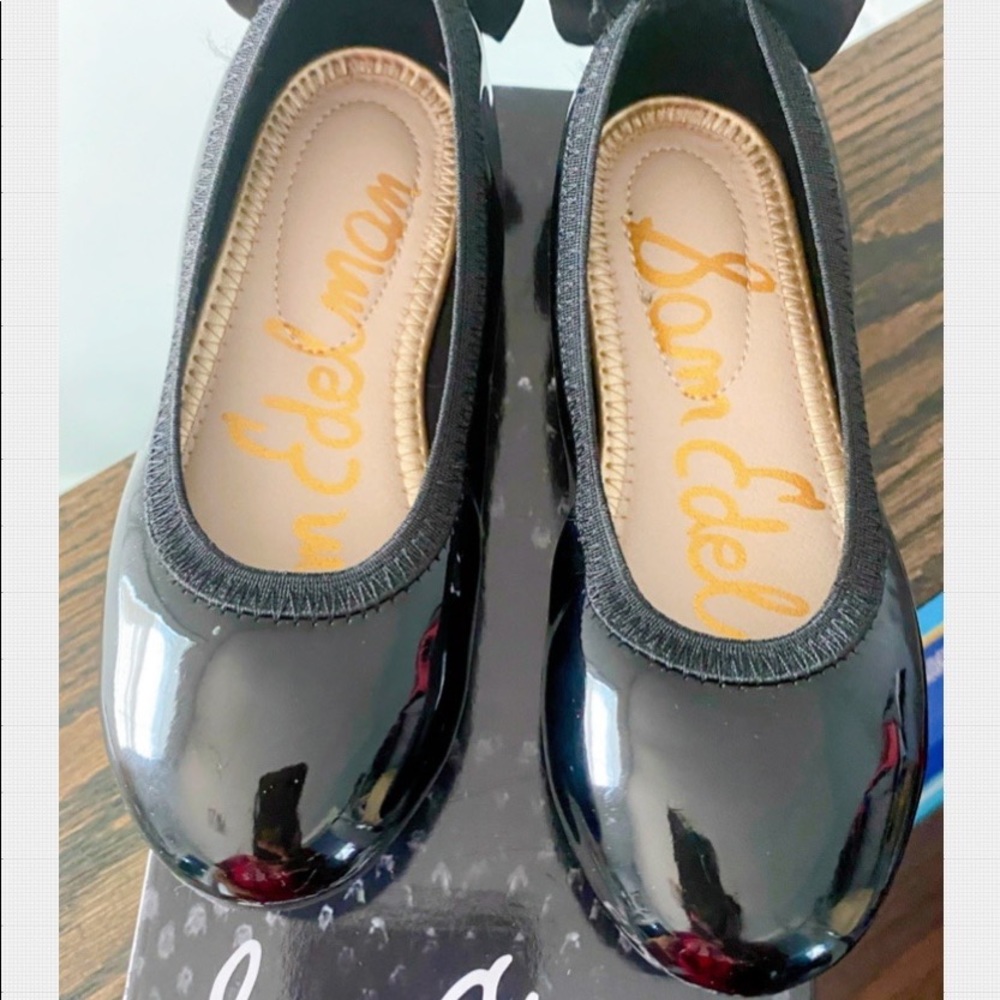 Sam Edelman Kids Patent Leather Flat Sz 11